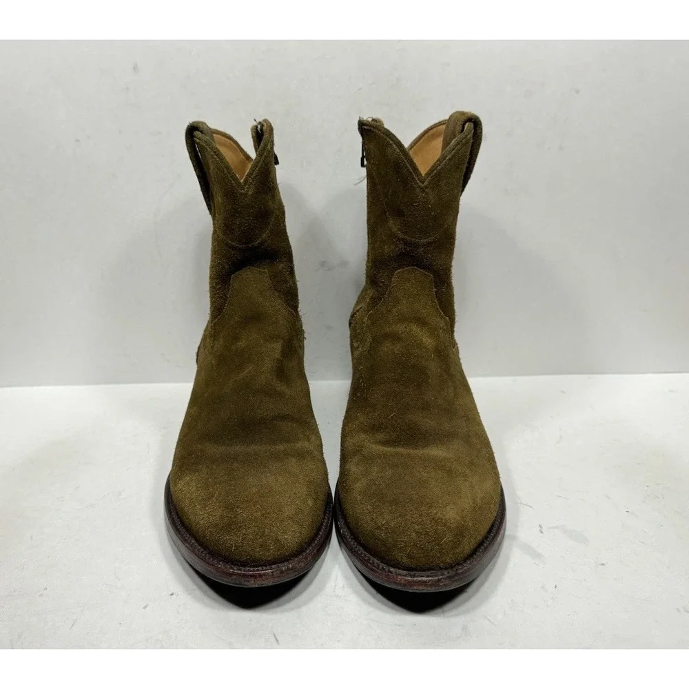 Tecovas The Dean Suede Men's Size 9 D Boots 1012 Pull On